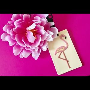 Flamingo Luggage Tag